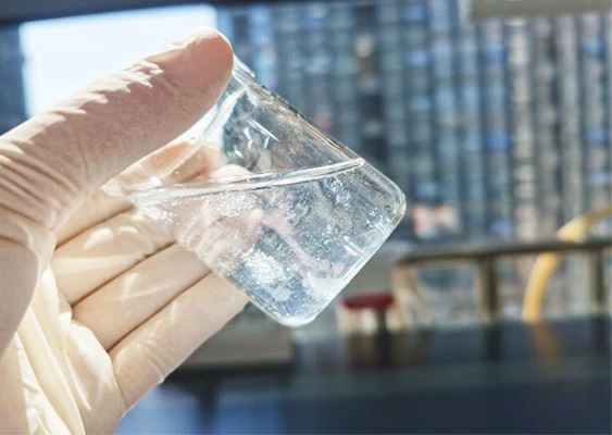 Display after dissolving Tremella polysaccharide by Botanical Cube Inc Display after dissolving Tremella polysaccharide by Botanical Cube Inc
